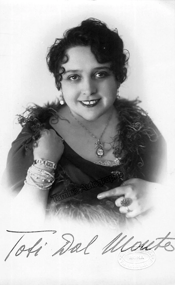 DAL MONTE, Toti (Various Autographs) - Image 30