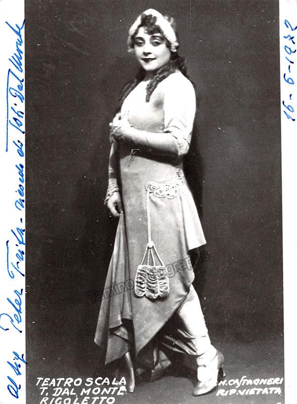DAL MONTE, Toti (Various Autographs) - Image 4