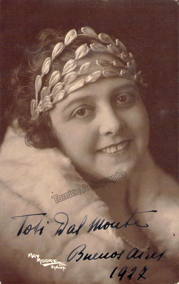 DAL MONTE, Toti (Various Autographs) - Image 9