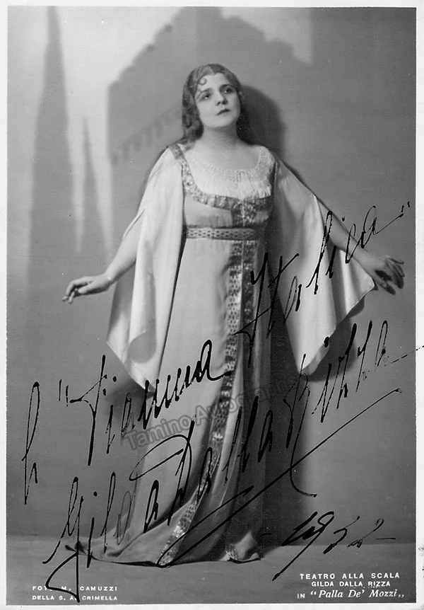 DALLA RIZZA, Gilda (Various Autographs) - Image 5