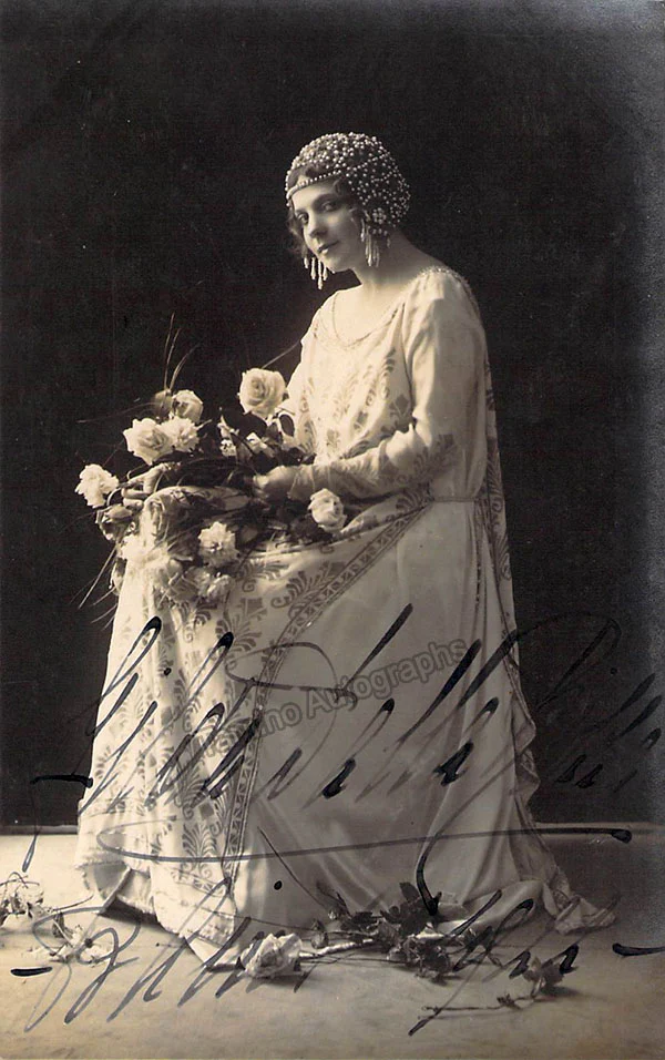 Dalla Rizza, Gilda - Various Autographs - Image 3