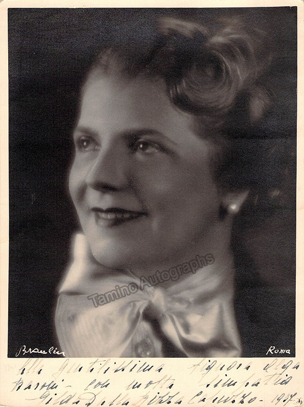 Dalla Rizza, Gilda - Various Autographs - Image 4
