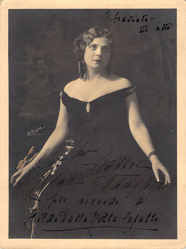 Dalla Rizza, Gilda - Various Autographs - Image 5