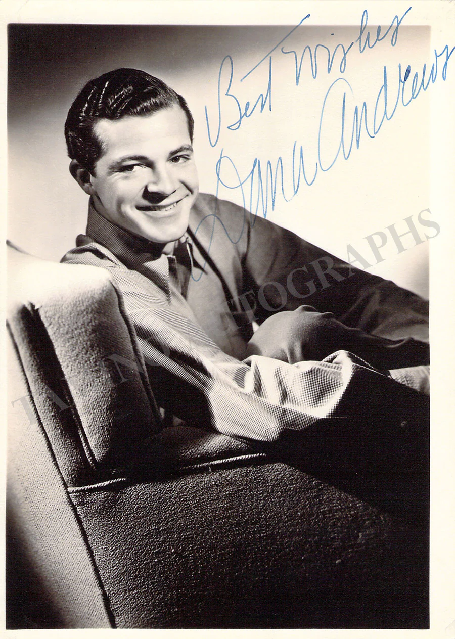 Andrews, Dana - Various Autographs - Image 4