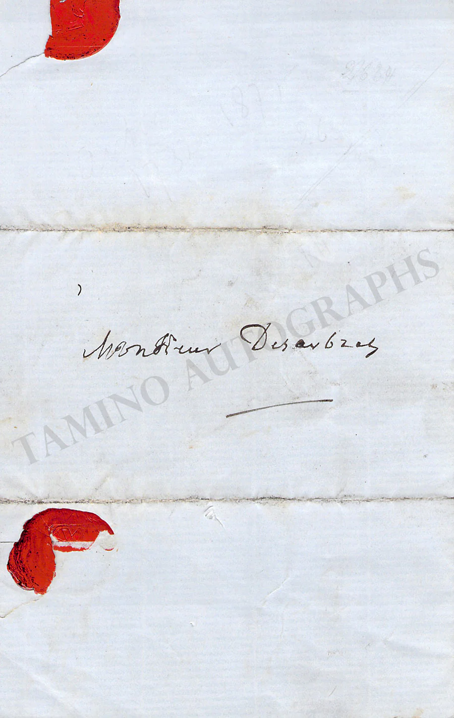 Auber, Daniel - Autograph Manuscripts (Various Options) - Image 13