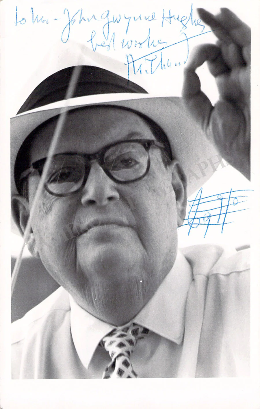 Milhaud, Darius - Signed Photograph