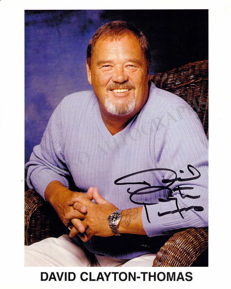 Clayton-Thomas, David - Signed Photograph