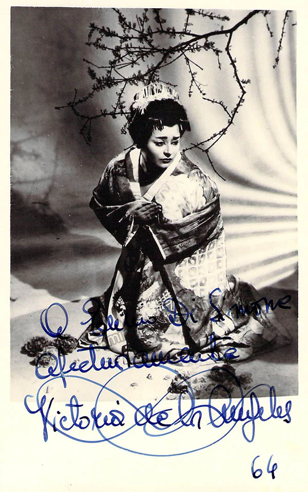 DE LOS ANGELES, Victoria (Various Autographs) - Image 28