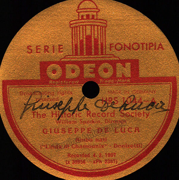 De Luca, Giuseppe - Autographs Manuscripts (Various Options) - Image 10