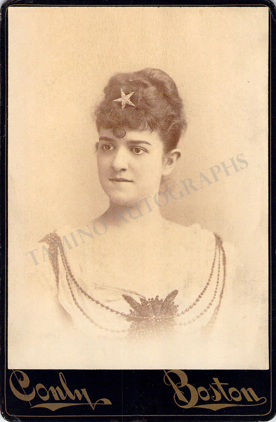 De Lussan, Zelie - Cabinet Photo