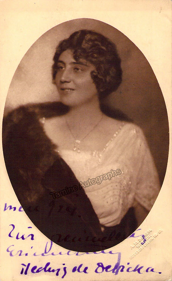 DEBICKA, Hedwig von (Various Autographs) - Image 3