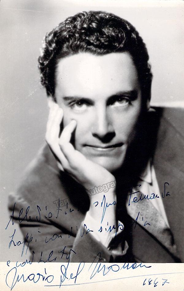 DEL MONACO, Mario (Various Autographs) - Image 4