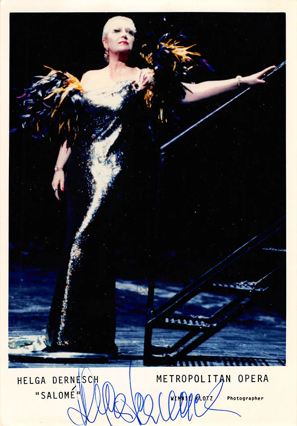 DERNESCH, Helga (Various Autographs) - Image 18