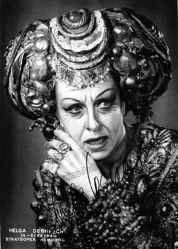 DERNESCH, Helga (Various Autographs) - Image 19