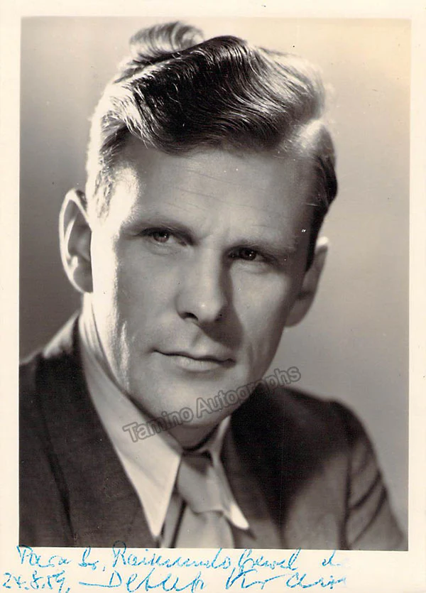 Kraus, Detlef - Signed Photograph 1959