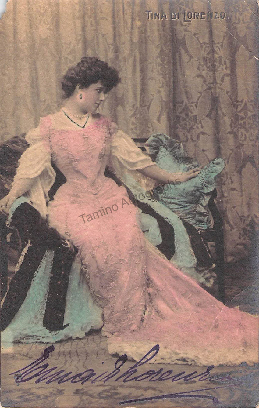 Di Lorenzo, Tina (Various Autographs) - Image 4