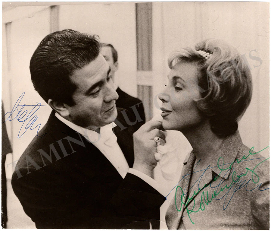 Di Stefano, Giuseppe - Rothenberger, Anneliese - Double Signed Photograph