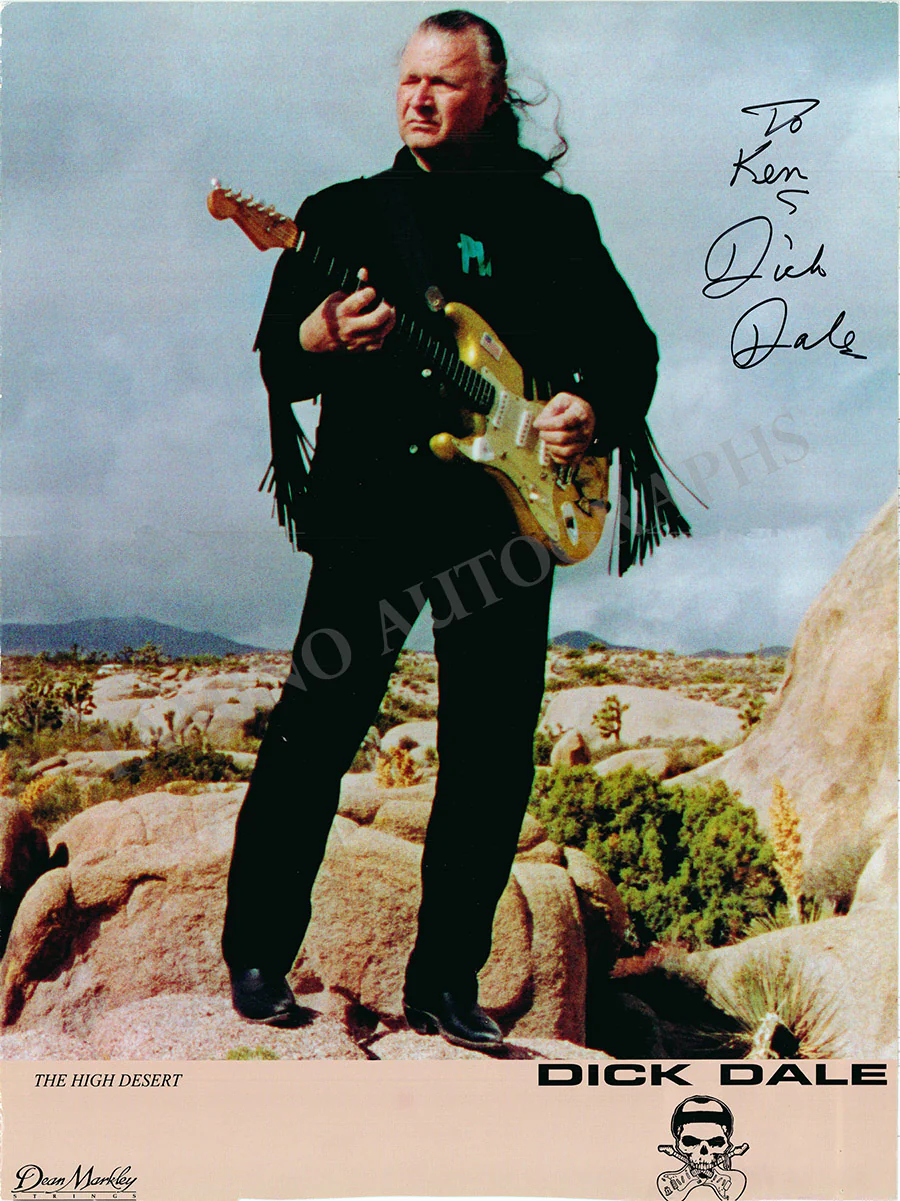 Dale, Dick - Signed Poster