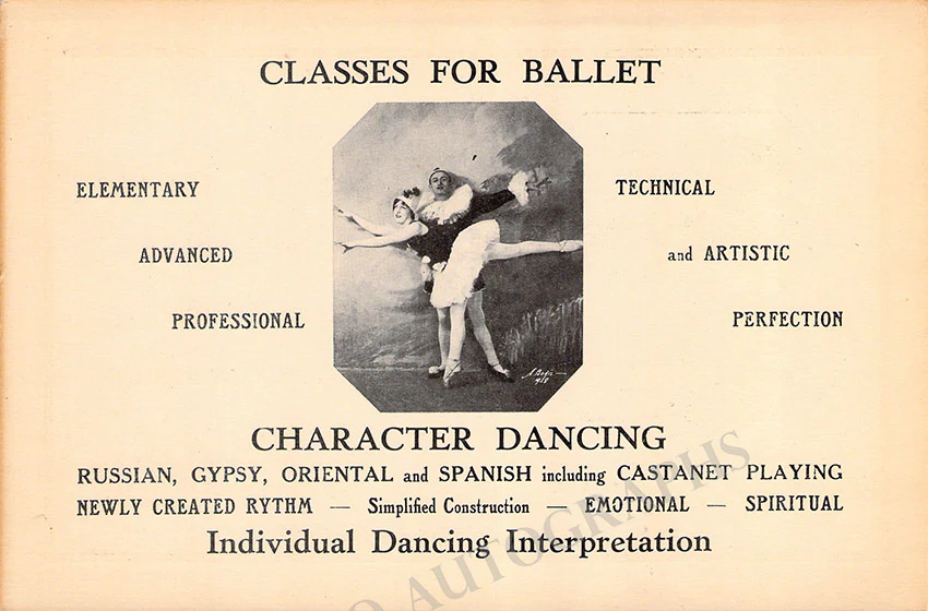 Vladimiroff, Dimitri - Ballet Studio Brochure - Image 3