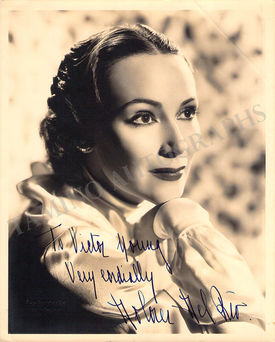 Del Rio, Dolores - Various Autographs - Image 6
