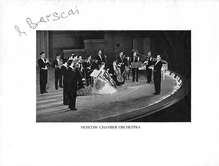 Dolukhanova, Zara - Barshai, Rudolf - Double Signed Program London 1962 - Image 2