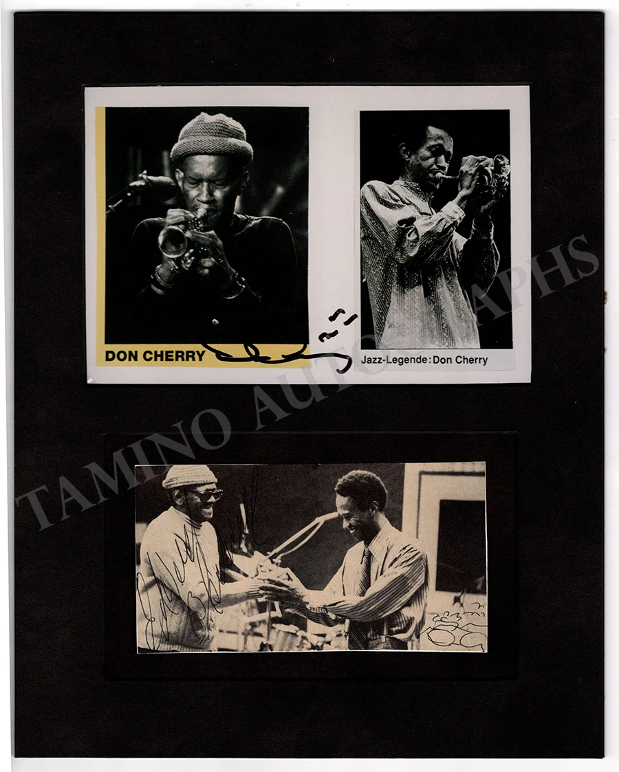 Cherry, Don - Blackwell, Ed - Signed Photograph