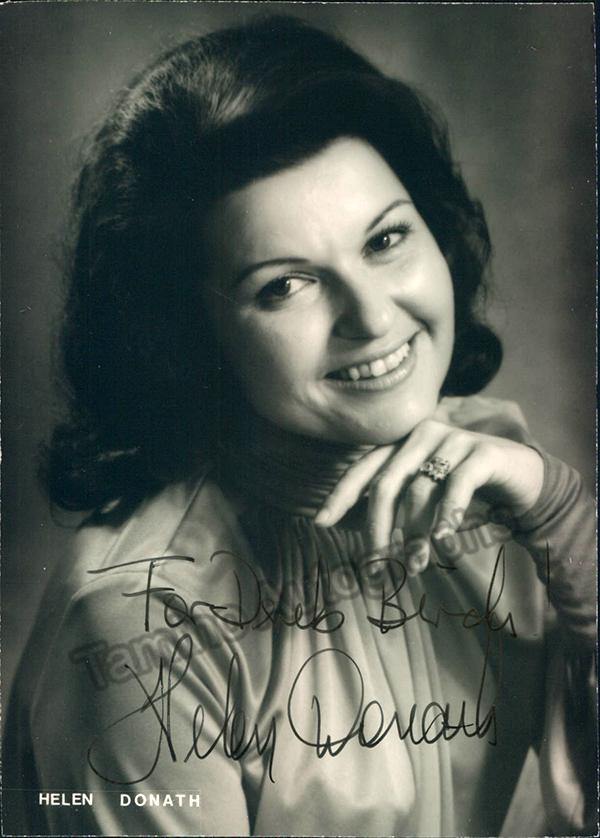 DONATH, Helen (Various Autographs) - Image 3