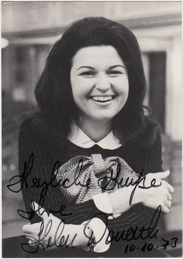DONATH, Helen (Various Autographs) - Image 6