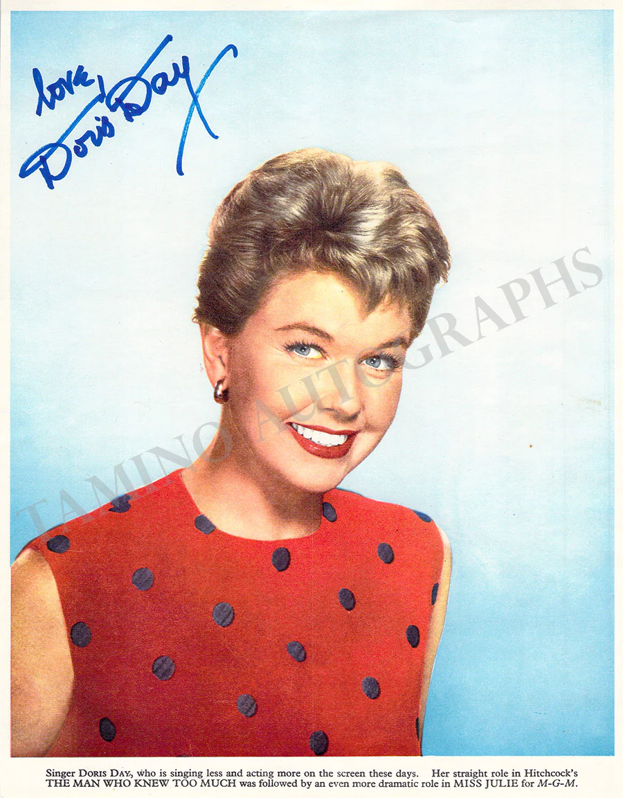 Day, Doris - Various Autographs - Image 2