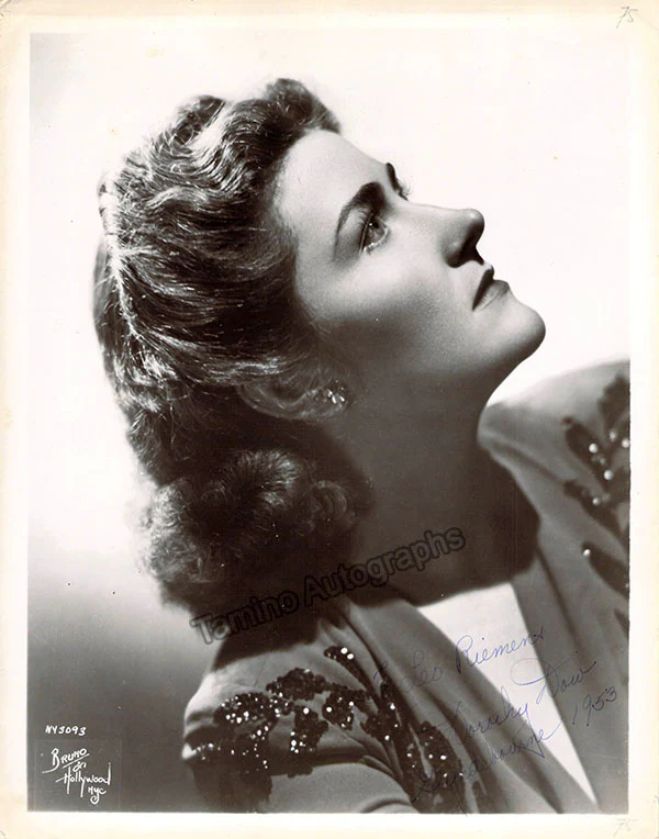 DOW, Dorothy (Various Autographs) - Image 3