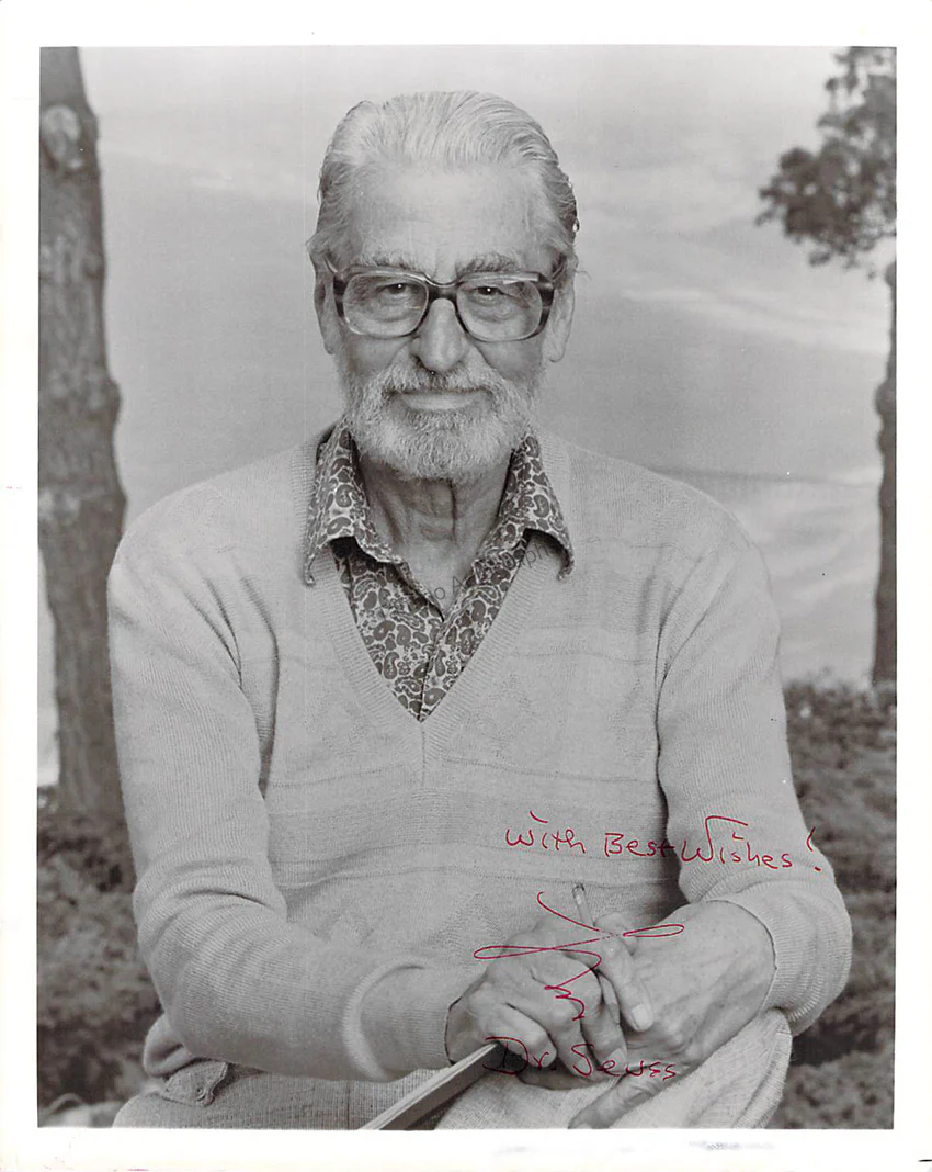 Dr. Seuss - Signed Photograph
