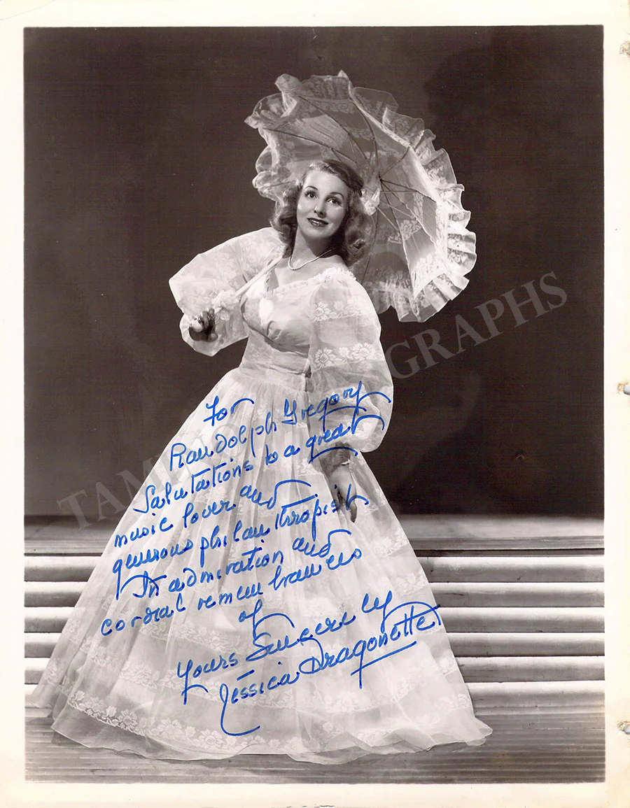 DRAGONETTE, Jessica (Various Autographs) - Image 3