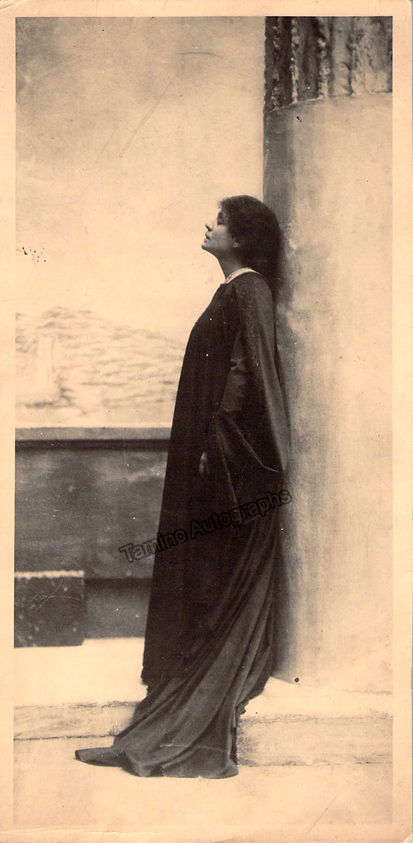 Duse, Eleonora - set of 2 Signed Album Pages + Unsigned Photos - Image 3