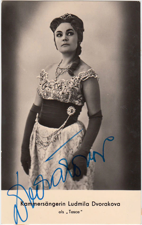 DVORAKOVA, Ludmila (Various Autographs) - Image 3