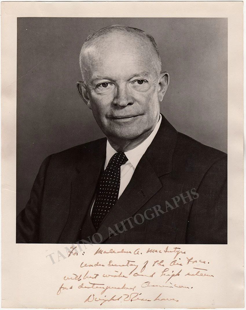 Eisenhower, Dwight - Large Signed Photo