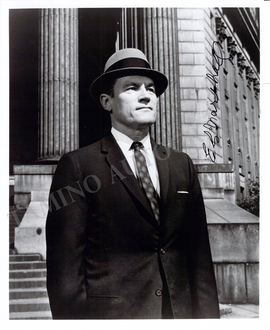 Marshall, E. G. - Signed Photograph