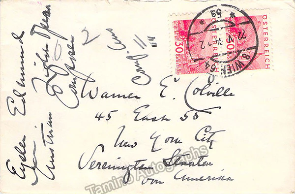 Eysler, Edmund - Autograph Manuscripts (Various Options) - Image 9