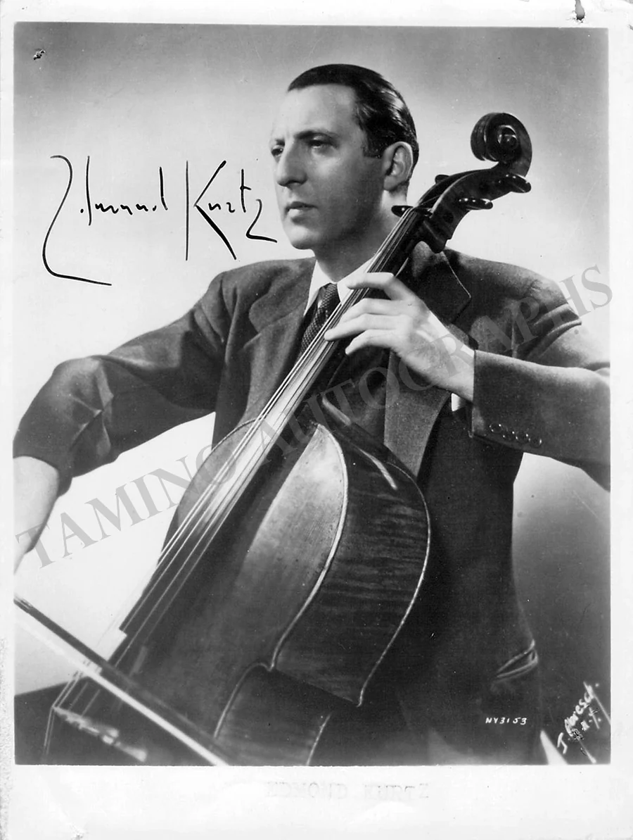 Kurtz, Edmund - Signed Photograph