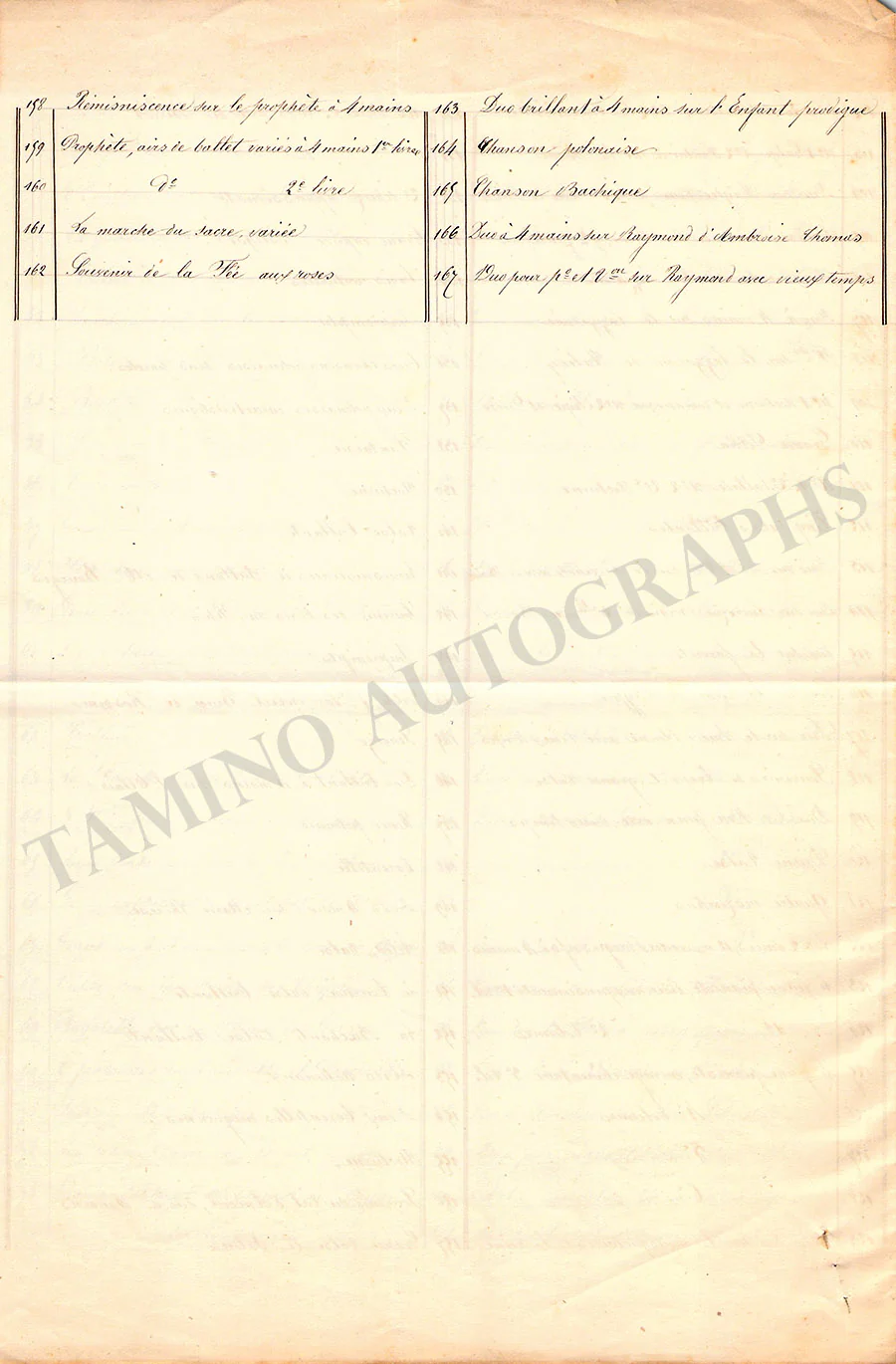 Wolff, Edouard - Signed Document - Image 5