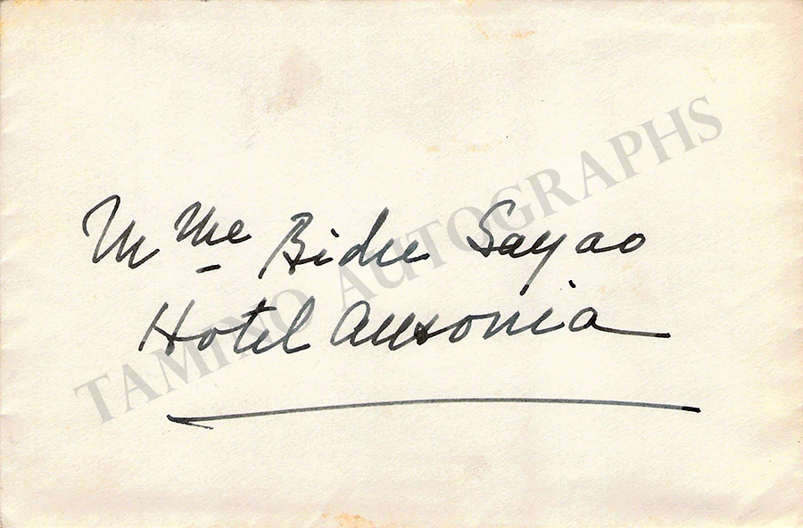 Belmont, Eleanor - Set of 2 Autograph Letters Signed - Image 6