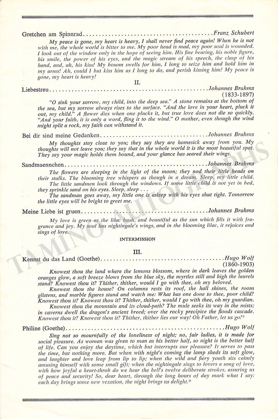 Schwarzkopf, Elisabeth - Signed Programs (Various Options) - Image 11