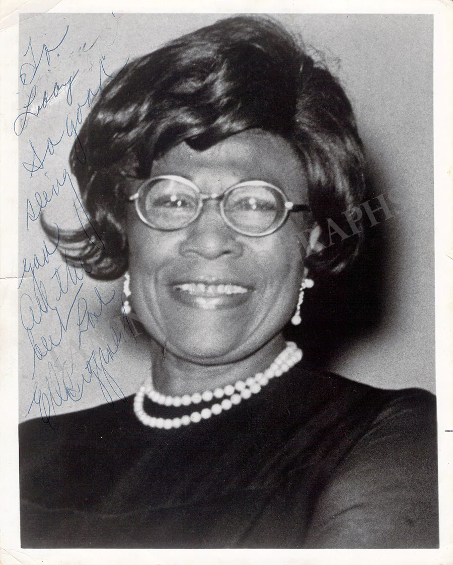 Fitzgerald, Ella - Signed Photograph