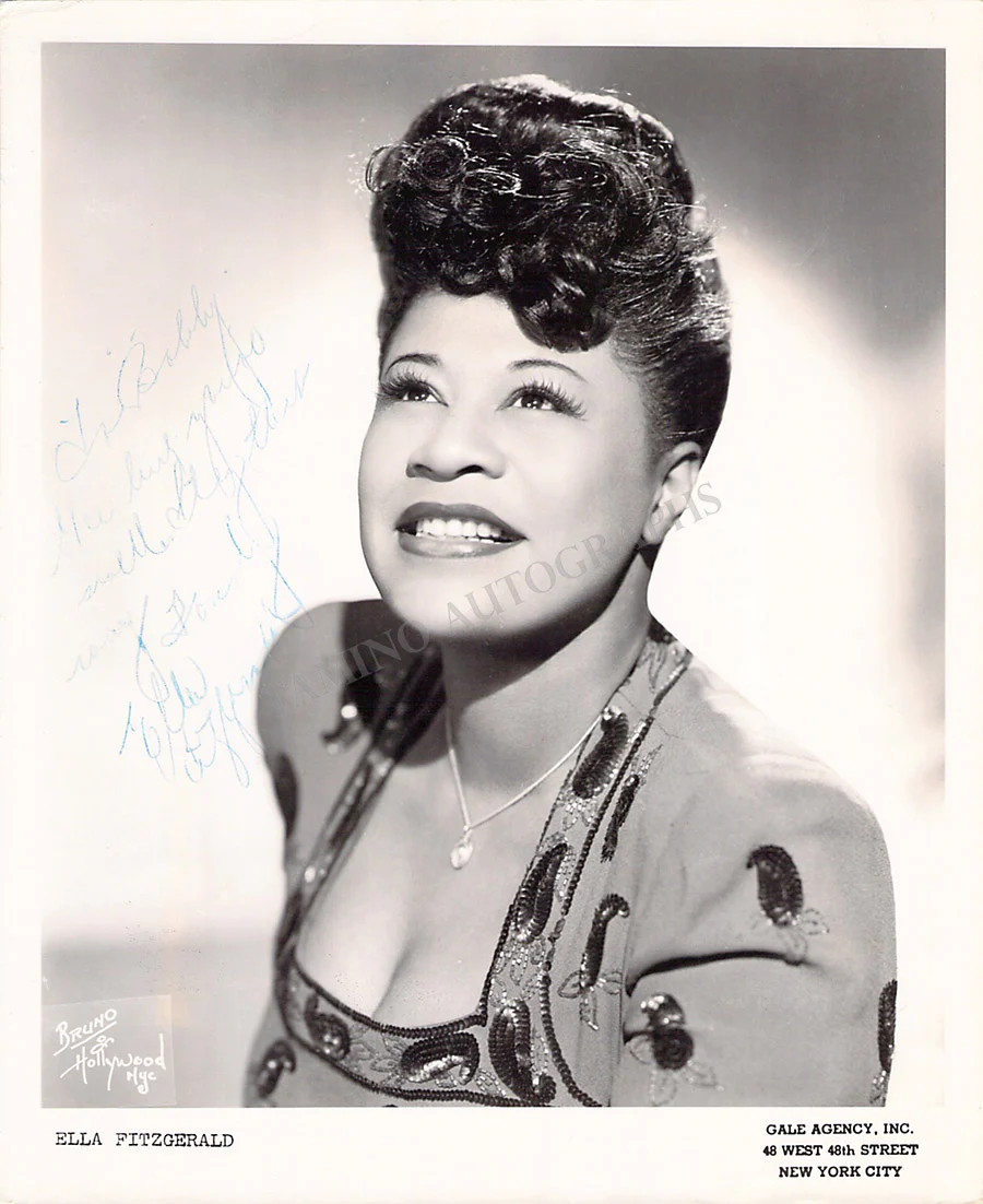 Fitzgerald, Ella - Various Autographs - Image 7