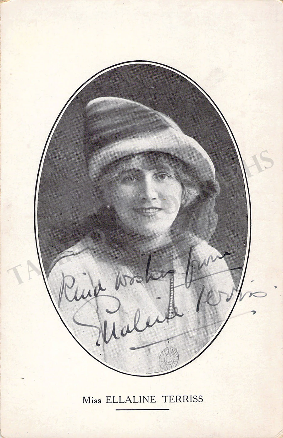 Terriss, Ellaline - Signed Photograph