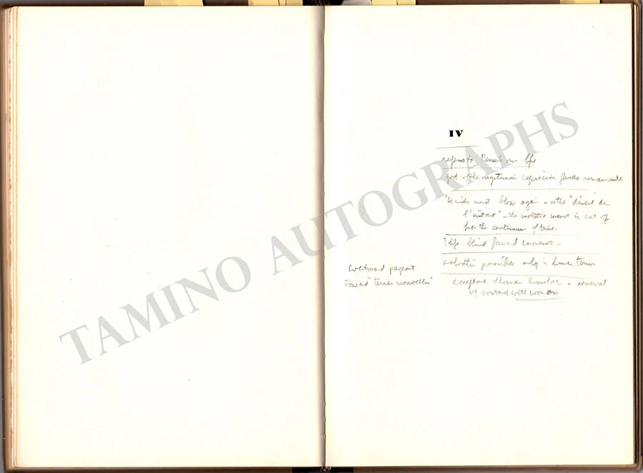 Carter, Elliott - Book with his Autograph Notes for Concerto for Orchestra World Premiere - Image 15