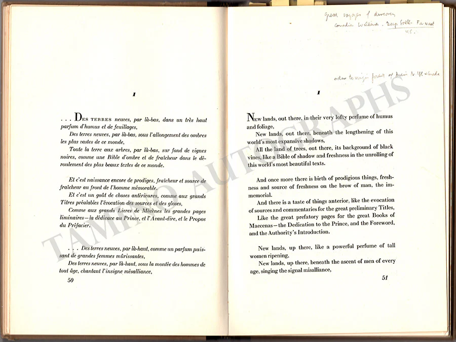 Carter, Elliott - Book with his Autograph Notes for Concerto for Orchestra World Premiere - Image 4