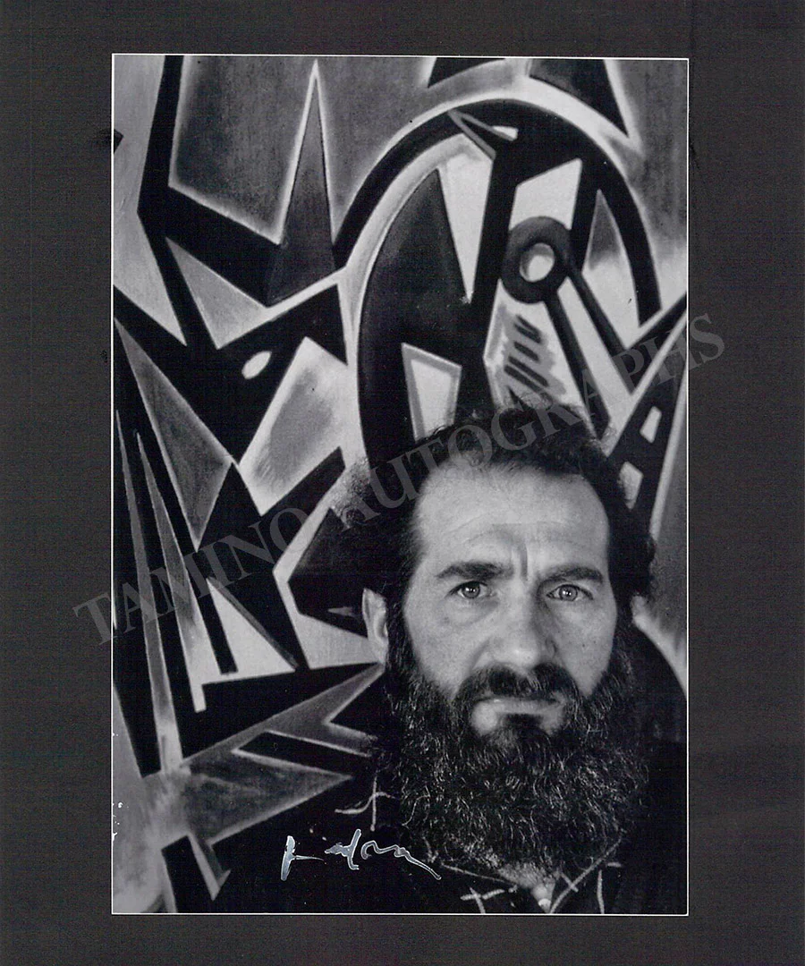Vedova, Emilio - Signed Photograph