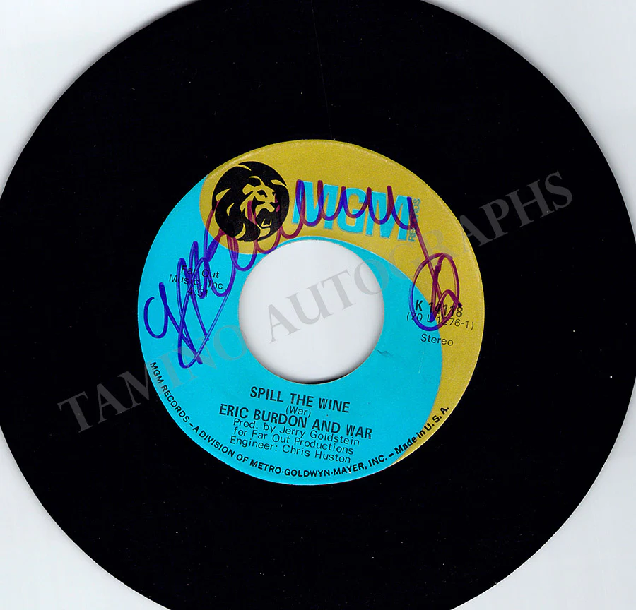Burdon, Eric - Signed LP Record - Image 2