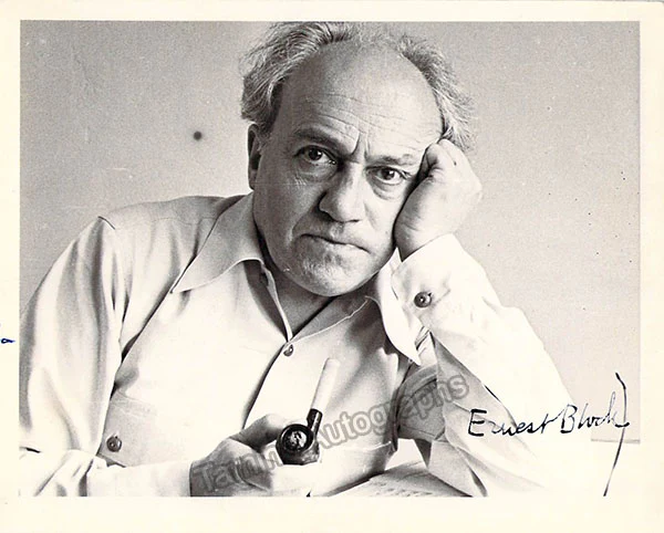 Bloch, Ernest - Signed Photograph