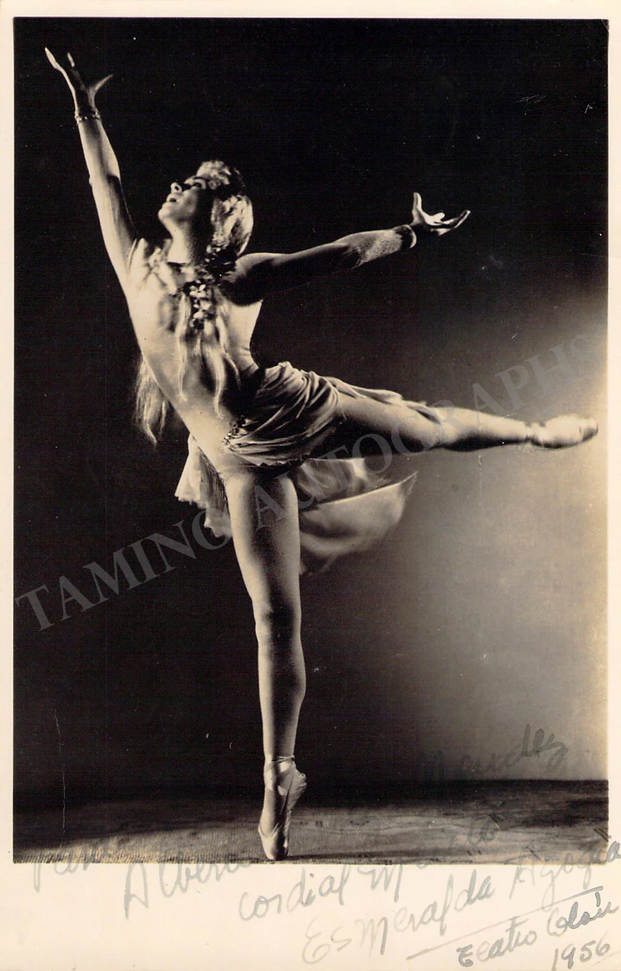 Agoglia, Esmeralda - Various Autographs